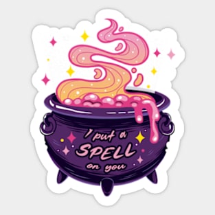 I put a spell on you - Gift Sticker